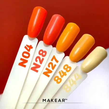 Semipermanente Polish NEON N28 Makear 8 gr, unghie Makear, SEMIPERMANENTI unghie.