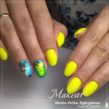Semipermanente Polish NEON N25 Makear 8 gr, unghie Makear, SEMIPERMANENTI unghie.