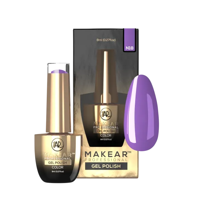 Semipermanente Polish NEON N18 Makear 8 gr, unghie Makear, SEMIPERMANENTI unghie.