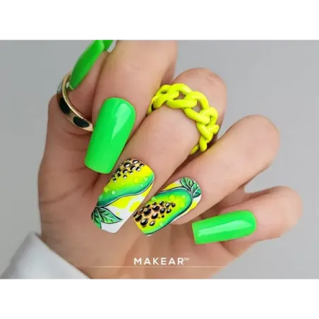 Semipermanente Polish NEON N16 Makear 8 gr, unghie Makear, SEMIPERMANENTI unghie.