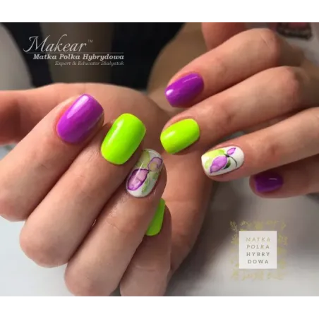 Semipermanente Polish NEON N02 Makear 8 gr, unghie Makear, SEMIPERMANENTI unghie.