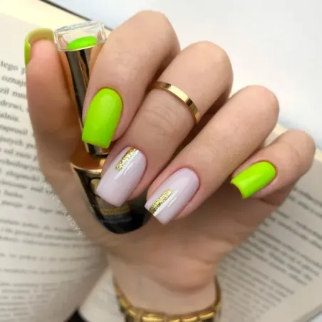 Semipermanente Polish NEON N02 Makear 8 gr, unghie Makear, SEMIPERMANENTI unghie.