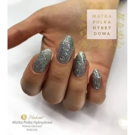 Semipermanente Polish GLITTER DIAMOND S24 Makear 8 gr, unghie Makear, SEMIPERMANENTI unghie.