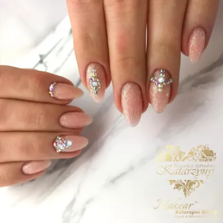 Semipermanente Polish GLITTER DIAMOND S06 Makear 8 gr, unghie Makear, SEMIPERMANENTI unghie.