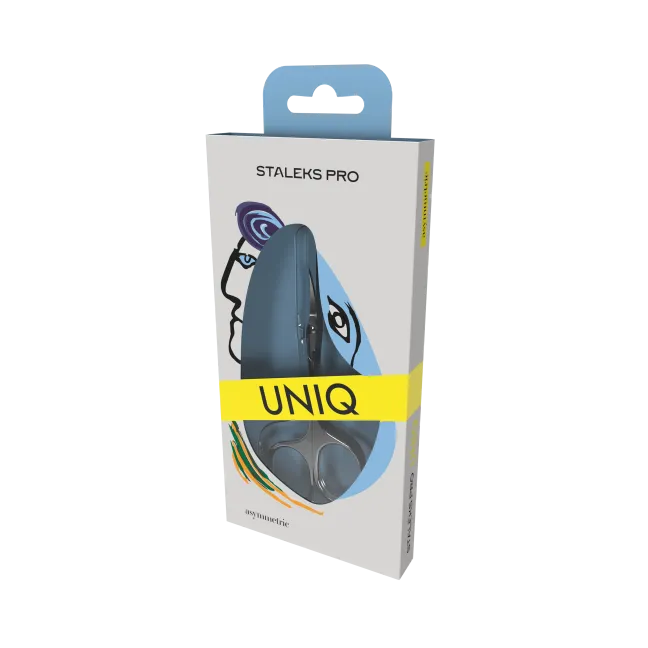 Forbici per cuticole UNIQ Asymmetric SQ-20/4 Staleks, unghie Staleks, UTENSILI unghie.