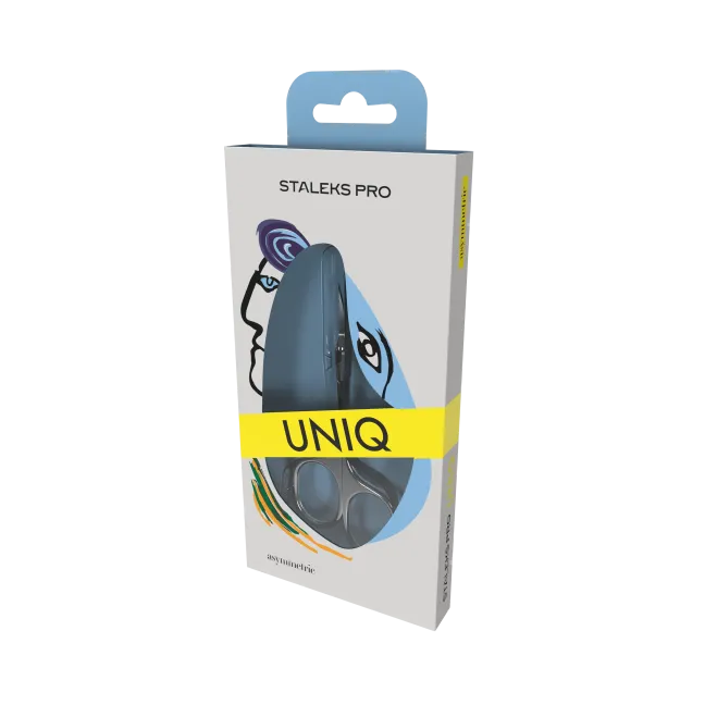 Forbici per cuticole UNIQ Asymmetric SQ-30/4 Staleks, unghie Staleks, UTENSILI unghie.
