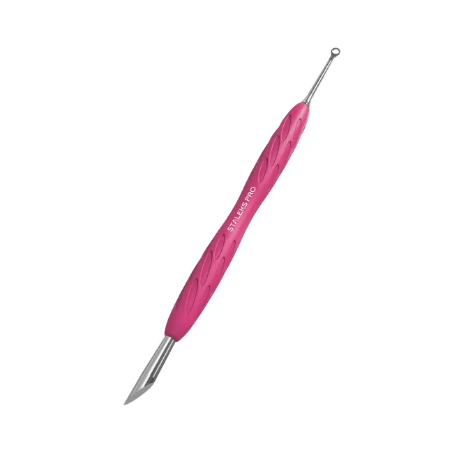 Spingicuticole pusher 2in1 UNIQ GUMMY PQ-11/2 Staleks, unghie Staleks, UTENSILI unghie.