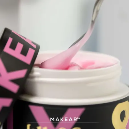 Gel costruttore JELLY&GO Light pink Makear 50 ml, unghie Makear, GEL COSTRUTTORI unghie.