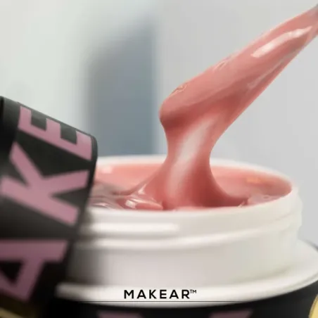 Gel costruttore JELLY&GO Cover rose Makear 50 ml, unghie Makear, GEL COSTRUTTORI unghie.