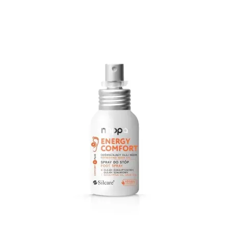 Spray piedi antifungo Energy Comfort NAPPA con olio di Neem Silcare 55 ml, unghie Silcare, CURA DEL CORPO unghie.