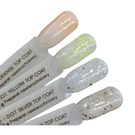 Finish semipermanente senza dispersione DOT SILVER Manimore Silcare 10 gr, unghie Silcare, OUTLET unghie.