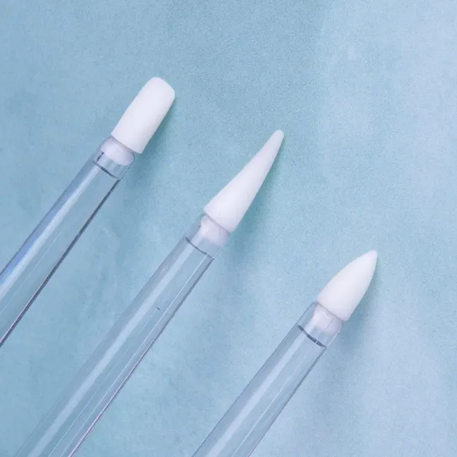 Kit 3 pennelli silicone MINI trasparenti per nailart 3D, unghie Allepaznokcie, OUTLET unghie.