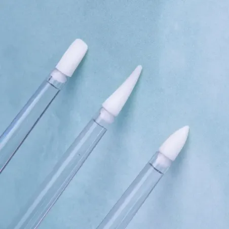 Kit 3 pennelli silicone MINI trasparenti per nailart 3D, unghie Allepaznokcie, OUTLET unghie.