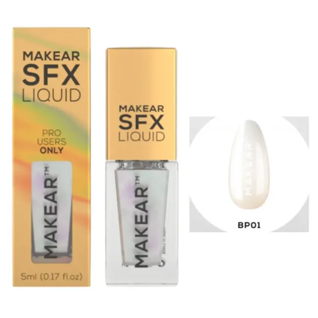 Polvere effetto liquido SFX EFFECT DUST Makear 5 ml, unghie Makear, GLITTER - POLVERI - PIGMENTI unghie.