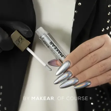Polvere effetto liquido SFX NAILTICK Makear 3 ml, unghie Makear, GLITTER - POLVERI - PIGMENTI unghie.