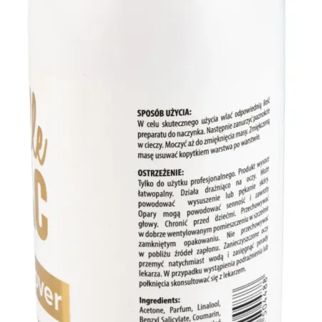 Remover semipermanente lanolina Allepaznokcie 500 ml, unghie Allepaznokcie, REMOVER unghie.