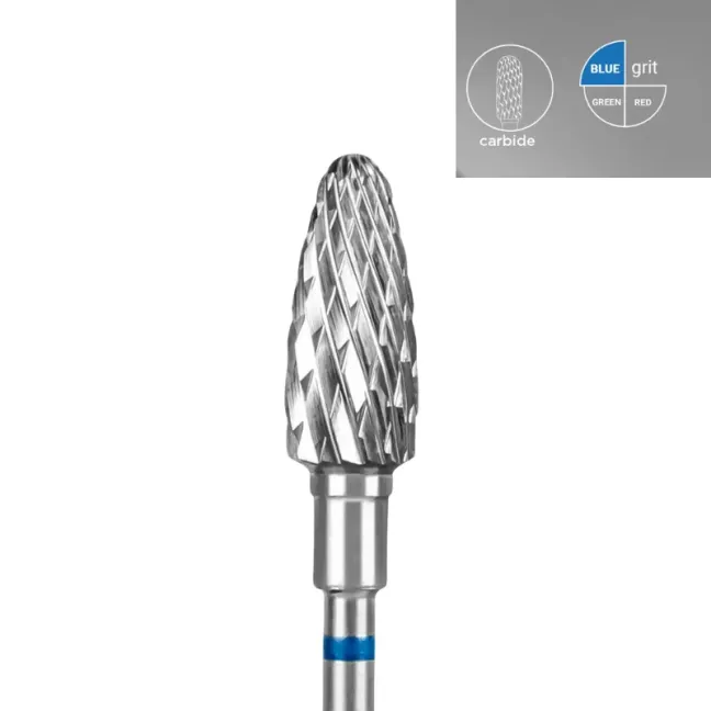 Punta Carbide smontaggio conica, media, FT90B060/14 Staleks, unghie Staleks, PUNTE FRESA unghie.
