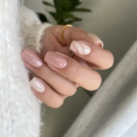 Semipermanente Polish GLITTER DIAMOND S31 Makear 8 gr, unghie Makear, SEMIPERMANENTI unghie.