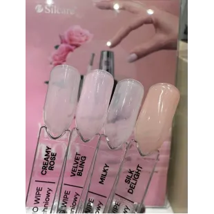 Finish senza dispersione TOP MILKY bianco lattiginoso Silcare 9 ml, unghie Silcare, BASI & TOP unghie. 2