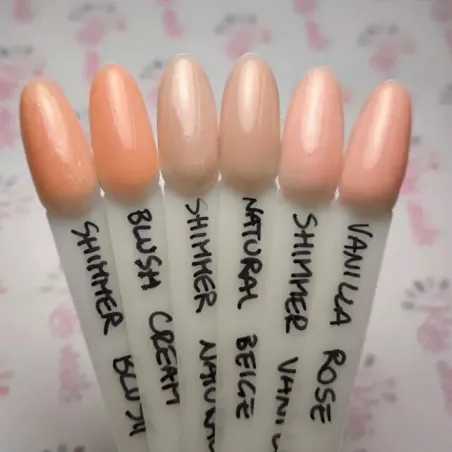 Gel costruttore SHIMMER BLUSH CREAM Hemafree Base one Silcare 50 gr, unghie Silcare, GEL COSTRUTTORI unghie.