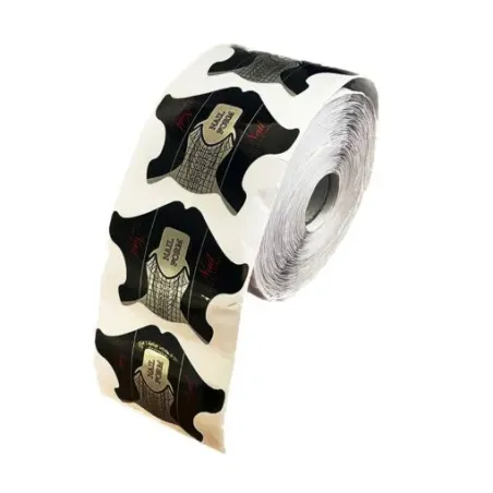 Cartine nail form in alluminio "flower alluminium" 100 pz, unghie Altro, NAILFORM CARTINE - TIP unghie.