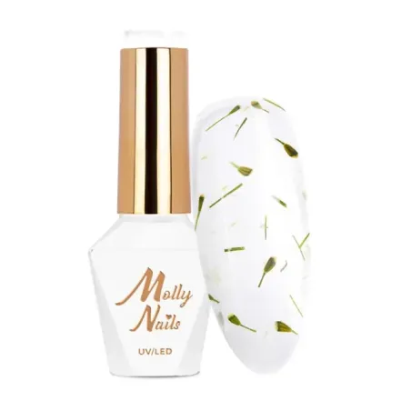 Semipermanente Polish Mollynails FLOWERS 8 ml n.150, unghie Allepaznokcie, SEMIPERMANENTI unghie.