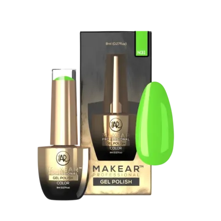Semipermanente Polish NEON Makear 8 gr N31, unghie Makear, SEMIPERMANENTI unghie.