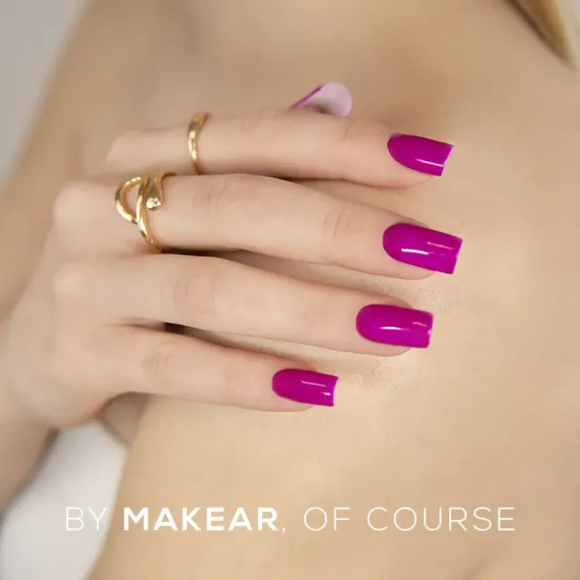 KIT 6 Semipermanente Polish NEON Makear 8 gr, unghie Makear, KIT RISPARMIO unghie.