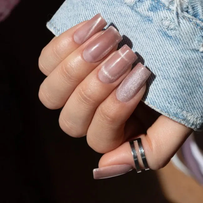 Semipermanente cat eye CRYSTAL WATER Mollynails 8 ml n. 164, unghie Allepaznokcie, SEMIPERMANENTI unghie.