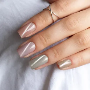 Kit cat eye CRYSTAL WATER Mollynails: 6 Semipermanente 8 ml, unghie Allepaznokcie, KIT RISPARMIO unghie. 2