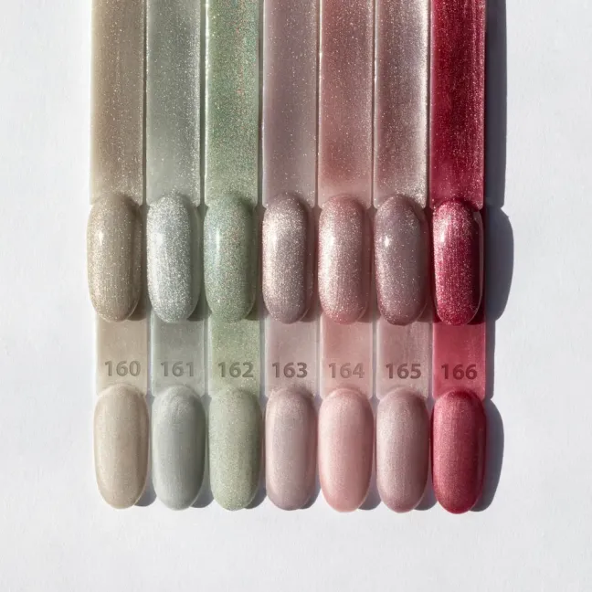 Kit cat eye CRYSTAL WATER Mollynails: 6 Semipermanente 8 ml, unghie Allepaznokcie, KIT RISPARMIO unghie.