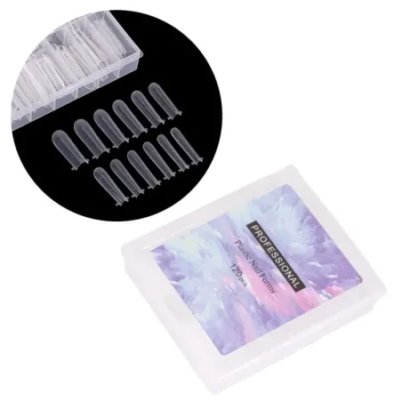 Dual tip UNDER dual system form acrygel 120 pz, unghie Michelle Nails, NAILFORM CARTINE - TIP unghie.