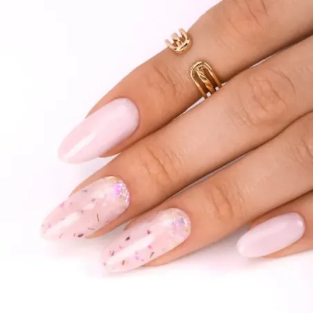 Semipermanente Polish Mollynails FLOWERS 8 ml n.152, unghie Allepaznokcie, SEMIPERMANENTI unghie.
