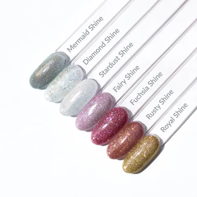 Gel costruttore SHINE DIAMOND Mollylac 15 gr, unghie Allepaznokcie, GEL COSTRUTTORI unghie.