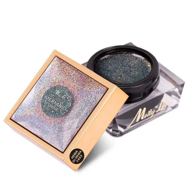 Gel costruttore SHINE MERMAID Mollylac 15 gr, unghie Allepaznokcie, GEL COSTRUTTORI unghie.