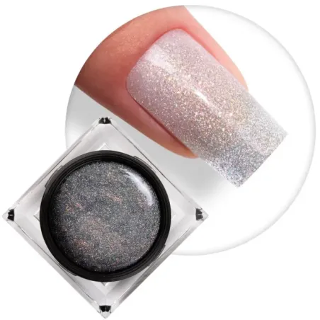 Gel costruttore SHINE STARDUST Mollylac 15 gr, unghie Allepaznokcie, GEL COSTRUTTORI unghie.