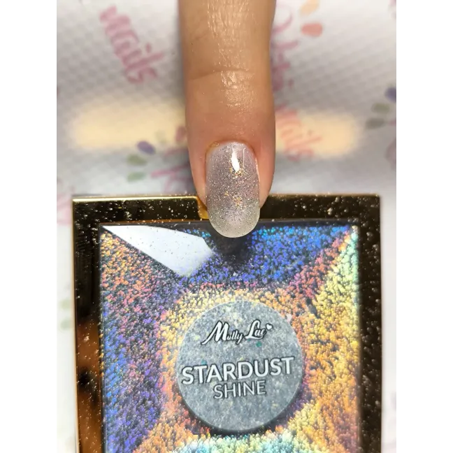 Gel costruttore SHINE STARDUST Mollylac 15 gr, unghie Allepaznokcie, GEL COSTRUTTORI unghie.
