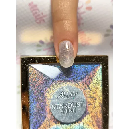 Gel costruttore SHINE STARDUST Mollylac 15 gr, unghie Allepaznokcie, GEL COSTRUTTORI unghie.