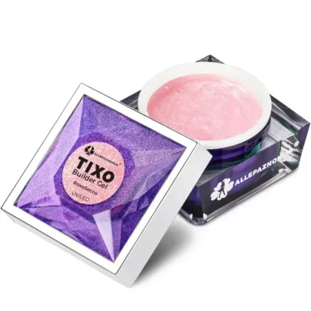 Gel costruttore TIXO ROSESECCO Allepaznokcie 50 gr, unghie Allepaznokcie, GEL COSTRUTTORI unghie.
