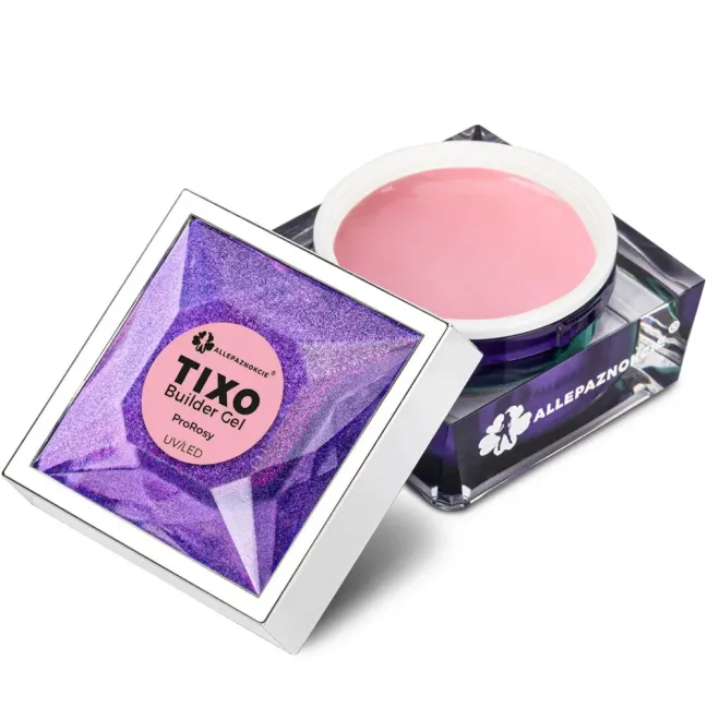Gel costruttore TIXO PROROSY Allepaznokcie 15 gr, unghie Allepaznokcie, GEL COSTRUTTORI unghie.