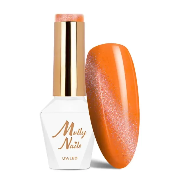 Semipermanente cat eye NEON FLASHY Mollynails 8 ml n. 171, unghie Allepaznokcie, SEMIPERMANENTI unghie.