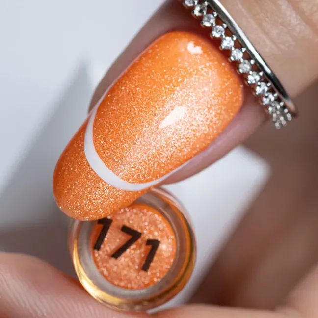 Semipermanente cat eye NEON FLASHY Mollynails 8 ml n. 171, unghie Allepaznokcie, SEMIPERMANENTI unghie.