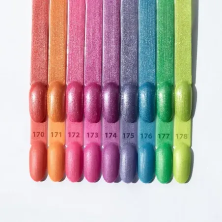 Semipermanente cat eye NEON FLASHY Mollynails 8 ml n. 173, unghie Allepaznokcie, SEMIPERMANENTI unghie.