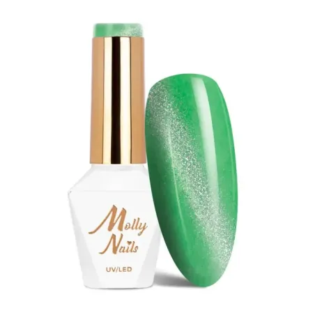 Semipermanente cat eye NEON FLASHY Mollynails 8 ml n. 177, unghie Allepaznokcie, SEMIPERMANENTI unghie.