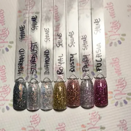 Gel costruttore SHINE FUCHSIA Mollylac 15 gr, unghie Allepaznokcie, GEL COSTRUTTORI unghie.