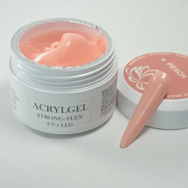 Poly Acrygel PEACH Bsn 50 gr, unghie BSN, ACRYGEL unghie.