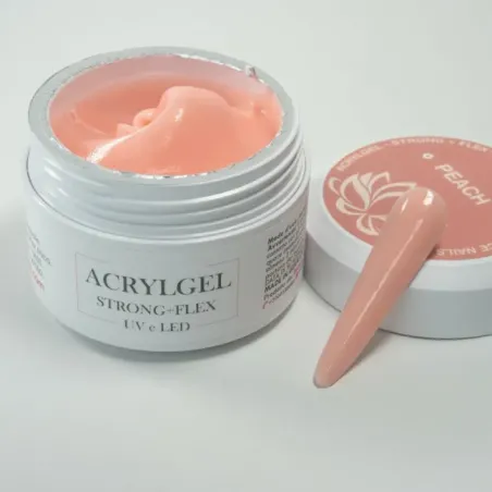 Poly Acrygel PEACH Bsn 50 gr, unghie BSN, ACRYGEL unghie.