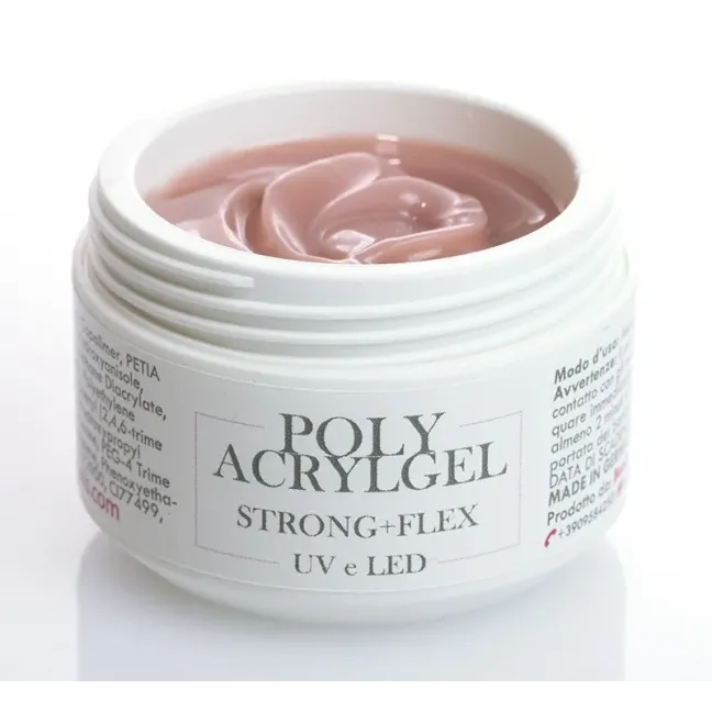 Poly Acrygel NATURAL Bsn 50 gr, unghie BSN, ACRYGEL unghie.