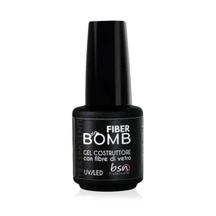 Smalto GEL FIBER BOMB Bsn 15 ml, unghie BSN, BASI & TOP unghie.