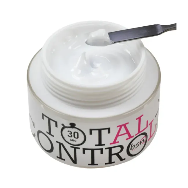 Gel costruttore TOTAL CONTROL White Bsn 50 ml, unghie BSN, GEL COSTRUTTORI unghie.